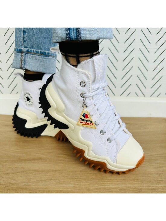 ⭐Rare Converse Run Star Motion CX Platform Sz 7 Men Shoes White Sneaker 171546C⭐ - Picture 4 of 12